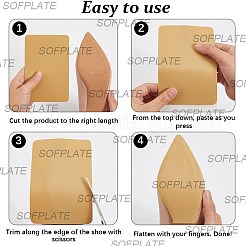 8шт ремонт подошвы обуви AJEW-SP0002-47C