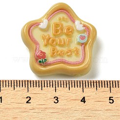 Непрозрачные кабошоны из смолы&nbsp;LS-RESI-F049-01A