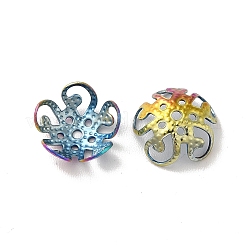 Capuchons de perles en acier inoxydable 304 à placage ionique (IP)&nbsp;LS-STAS-F094-11MC