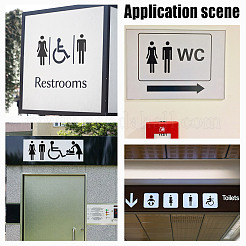 5 мешок акриловых вывесок AJEW-NB0007-20A