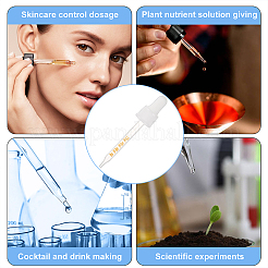 8 Stück Pipette aus Glas und PP-Kunststoff&nbsp;FIND-OC0003-71