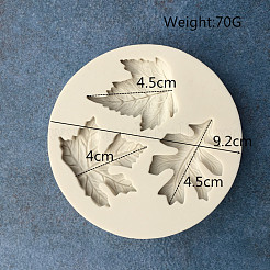 Осенняя тема для пищевых продуктов силиконовые Молды для вен DIY-I012-63