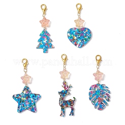 Украшения из акриловых подвесок&nbsp;HJEW-JM04195