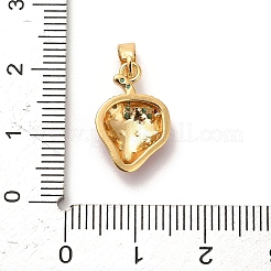 Латунь эмаль подвески&nbsp;KK-C108-04A-G