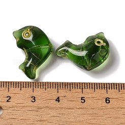 Прозрачные бусины лэмпворк LAMP-P065-05A-02