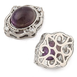 Многожильные звенья из розового кварца&nbsp;KK-M304-04P-03