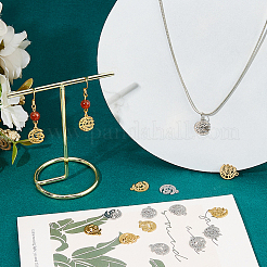 16 шт. 4 стиля подвески из нержавеющей стали 304&nbsp;STAS-DC0016-67