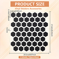 Виниловые наклейки аксессуары FIND-WH0400-57B