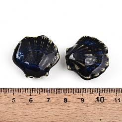 Фарфоровые бусины ручной работы&nbsp;PORC-N009-01B