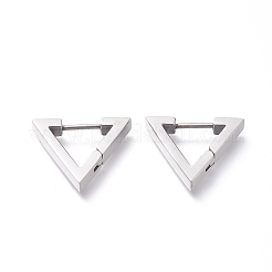 Серьги-кольца Huggie Hoop из нержавеющей стали 304&nbsp;LS-EJEW-O099-09P