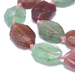 Fragola naturale perle di quarzo fili&nbsp;G-O179-F03