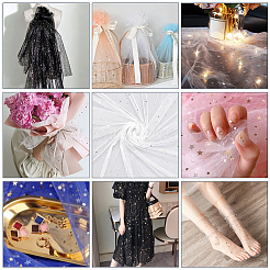 Polyester-Gaze-Stoff&nbsp;DIY-WH0759-44C