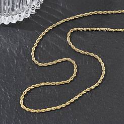 10 Stück 2 mm 304 Edelstahl-Seilkette&nbsp;NJEW-G203-08G