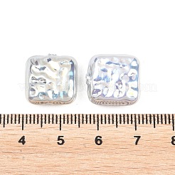 Perles d'imitation en verre électroplaqué&nbsp;GLAA-A044-03