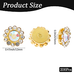 200шт шить на горный хрусталь&nbsp;RGLA-GF0001-20A