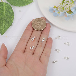 8 шт. 925 серебряные застежки-когти-омары FIND-GL0001-54