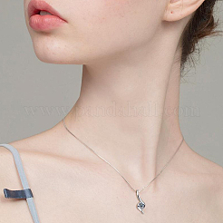 40 шт. 2 стиля ожерелья из нержавеющей стали 304 с цепочкой NJEW-BBC0001-42