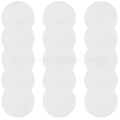 フラットラウンドフォーム蓋ライナー500個  感圧シール  化粧品ボトルジャーリッドシール用  ホワイト  20x1mm&nbsp;DIY-CN0003-31A