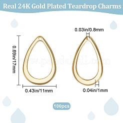 100 шт. подвески из нержавеющей стали 304 STAS-BBC0002-55