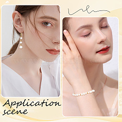 100 шт. бусины из натурального пресноводного жемчуга PEAR-LT0001-15