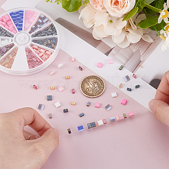 12 вид стеклянных бусин&nbsp;SEED-PH0001-51