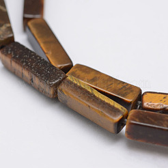 Природных тигровый глаз бисер нитей G-F402-03