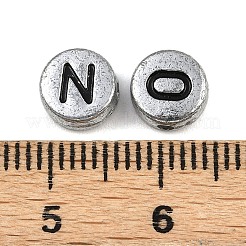 Непрозрачные акриловые бусины OACR-H052-01B