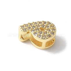 Латунные микро-паве прозрачные кубические цирконии начальные многорядные звенья KK-S520-01G-16
