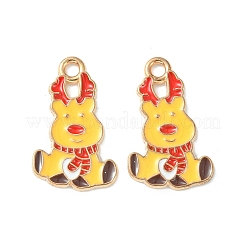 Рождественские эмали сплава подвески&nbsp;LS-ENAM-D047-07G-04