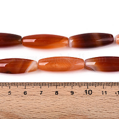 Натуральные полосатые агатовые / полосатые агатовые бусинки&nbsp;G-S280-10E