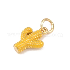 Латунь эмаль подвески&nbsp;KK-P339-22G-01