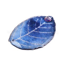 Подвески из эпоксидной смолы в виде листьев&nbsp;RESI-T057-87