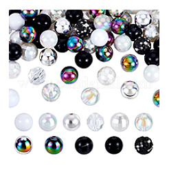 102шт. 11 набора круглых бусин DIY-PH0030-95A
