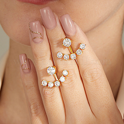 201 серьги-гвоздики из нержавеющей стали CU1514-1