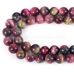 1 нить бусин из натурального тигрового глаза&nbsp;G-TA0002-70A