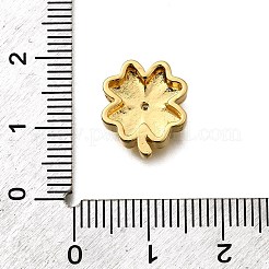 Латунные микропаве из прозрачного кубического циркония&nbsp;KK-B136-10G-02