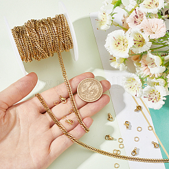 Набор для самостоятельного изготовления браслета-цепочки из нержавеющей стали 304 DIY-SC0024-73