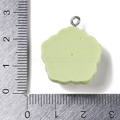 Undurchsichtige Harzanhänger&nbsp;RESI-S403-04D