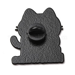 Ich hasse es hier weinende Katzen-Emaille-Pins&nbsp;JEWB-B047-01D