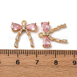 Ottone micro spianare pendenti zirconi&nbsp;KK-Z112-36G-01