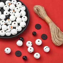 Набор для изготовления рождественских украшений в виде снеговика своими руками DIY-YW0007-37