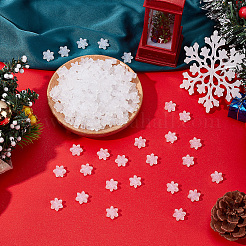 200 шт. Прозрачные акриловые бусины OACR-HY0001-14