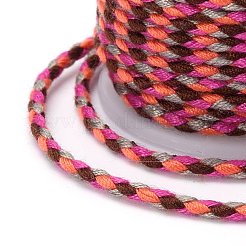 Cordon en polycoton à 4 brin avec fil métallique&nbsp;OCOR-Z003-D50