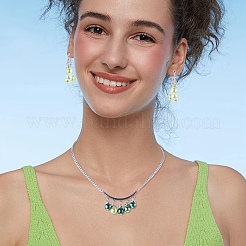 Pendenti con perle di vetro 70 pz 5 colori&nbsp;PALLOY-TAC0320
