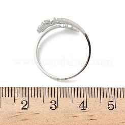 Кольца-манжеты из нержавеющей стали 304 для женщин&nbsp;RJEW-F195-01P