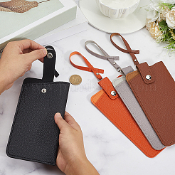 4 шт. 4-х цветный футляр для очков из искусственной кожи&nbsp;AJEW-CN0004-99A