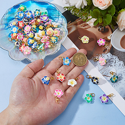 48шт 12 стильных подвесных украшений из полимерной глины&nbsp;HJEW-DC00122