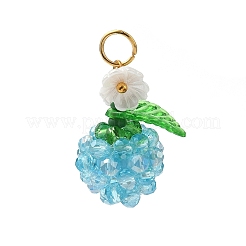 Прозрачные стеклянные подвески PALLOY-MZ00905