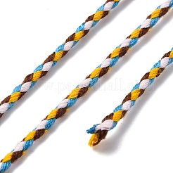 Cordon polycoton tricolore cordon métallique&nbsp;OCOR-Z003-D125