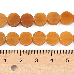 Природный Топаз нефрита бисер нитей G-M454-B09